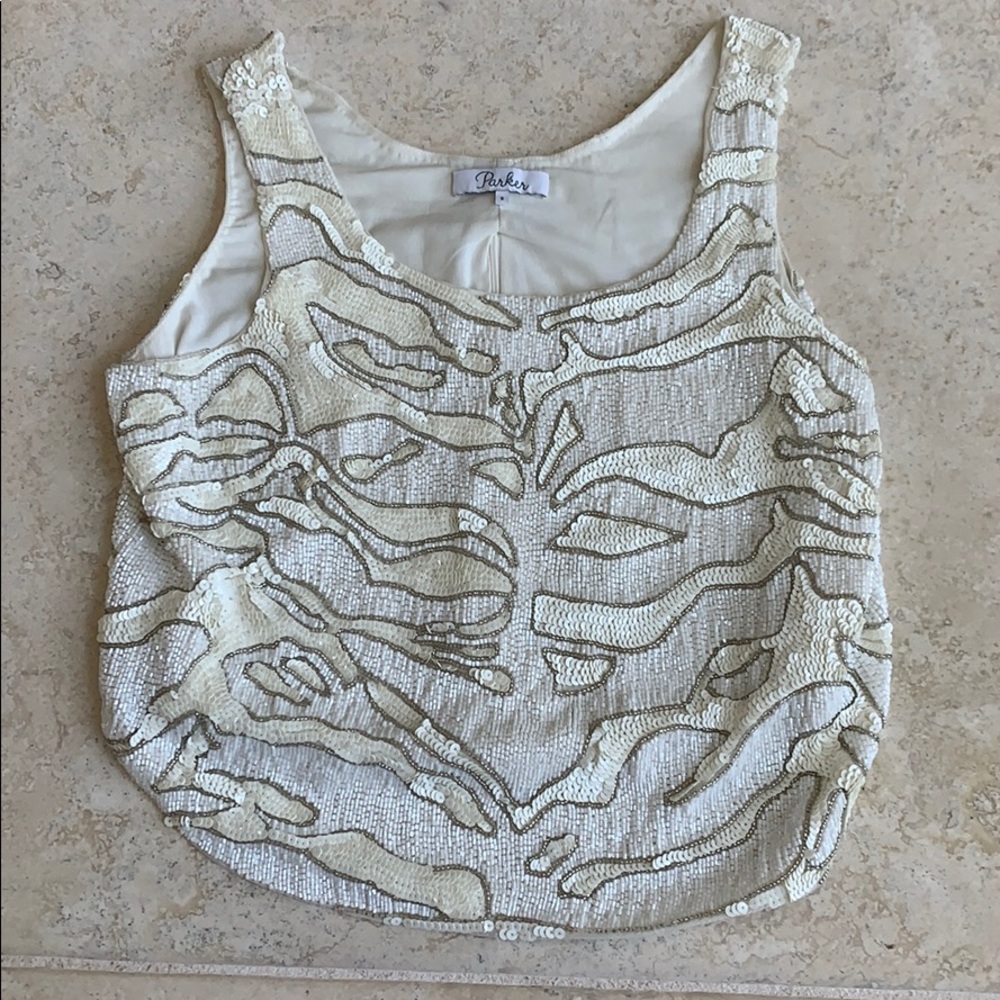 Parker beaded top